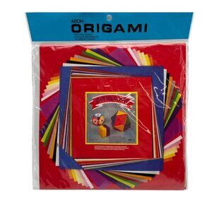 Aitoh OG-2 Oragami Paper Set w 60 Sheets Multi Colors Directions